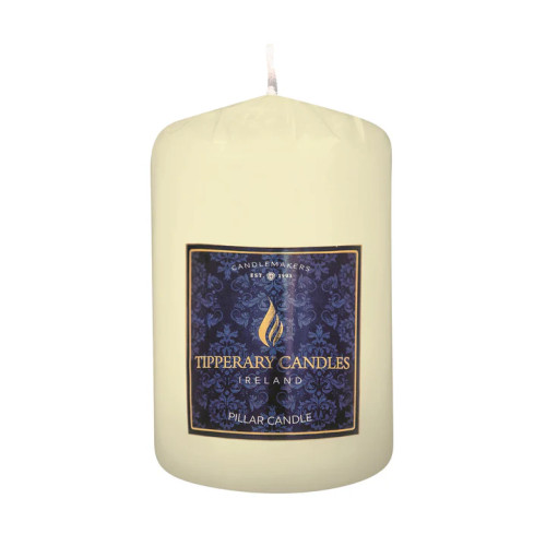 Ivory Pillar Candle - W100/H150